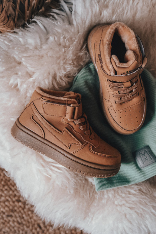 Vaikiški izoliuoti aukšti sportbačiai Camel Clafi