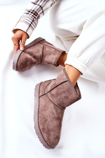 Sniego batai su flisiniu pamušalu Brown Vicandi 2