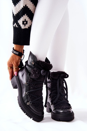 Odiniai „Trapper“ batai 2