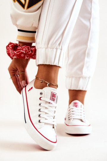 Odiniai sportbačiai BIG STAR JJ274130 balti