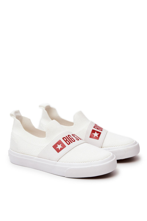 Vaikiški BIG STAR sportbačiai JJ374029 Balti