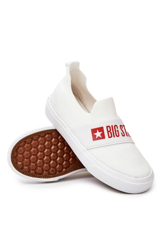Vaikiški BIG STAR sportbačiai JJ374029 Balti