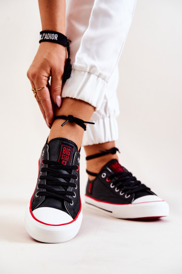 Odiniai sportbačiai BIG STAR JJ274129 Juodi 2