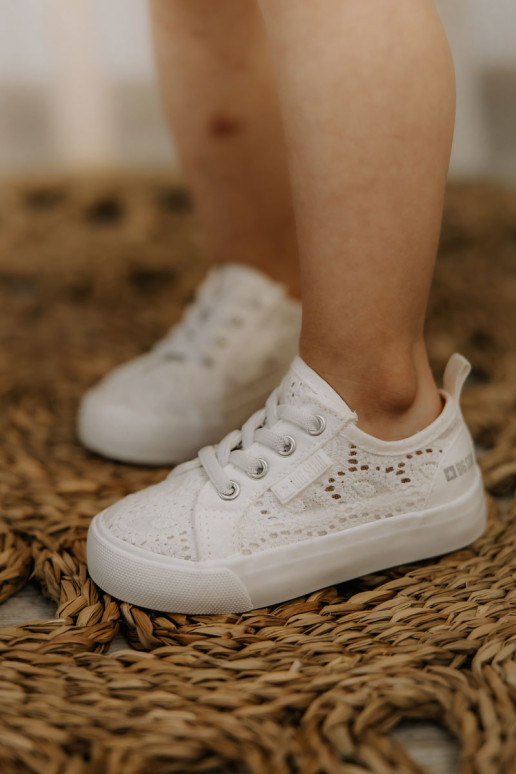 Ažūriniai sportbačiai Big Star JJ374134 Balti