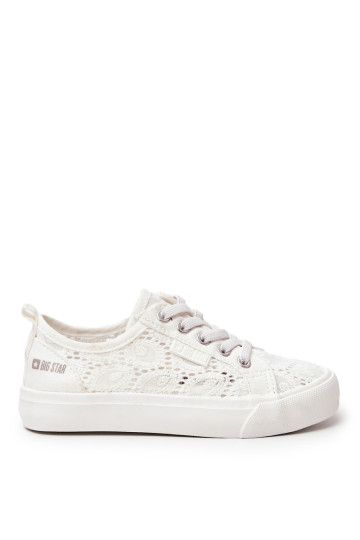 Ažūriniai sportbačiai Big Star JJ374012 Balti 2