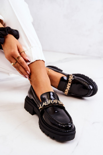 Lakuoti Loafers La.Fi 210001B-NL Juoda