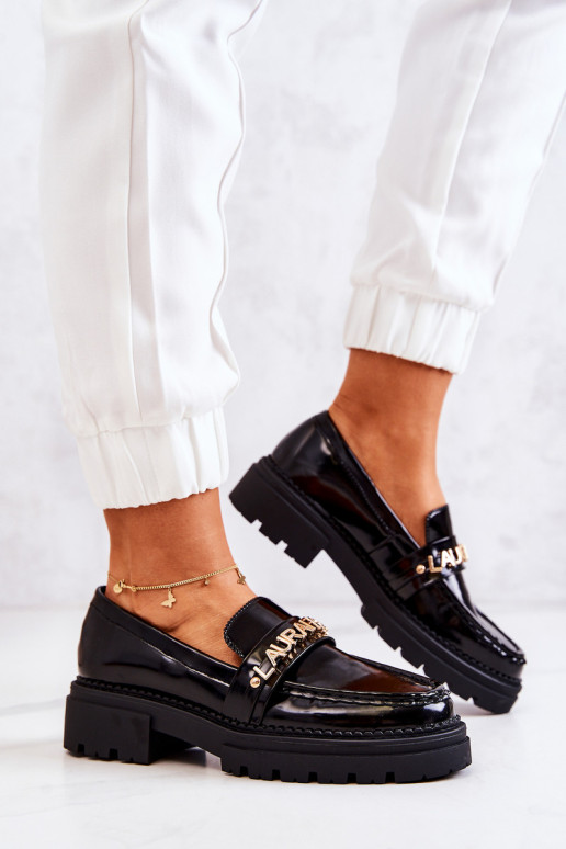 Lakuoti Loafers La.Fi 210001B-NL Juoda