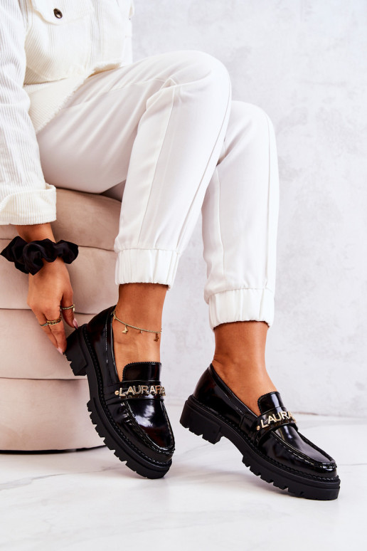 Lakuoti Loafers La.Fi 210001B-NL Juoda