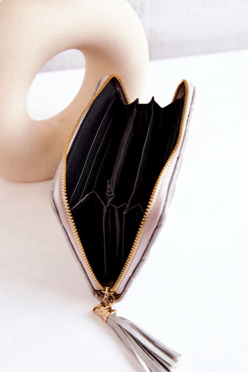 Didelė kutais dygsniuota piniginė