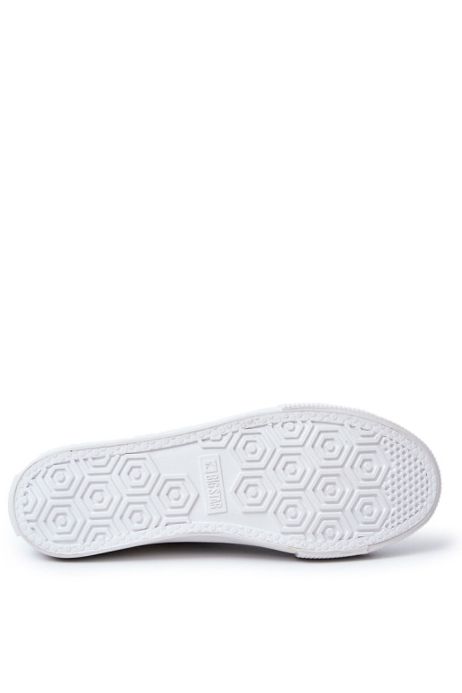 Vyriški medžiaginiai sportbačiai BIG STAR JJ174001 Balti