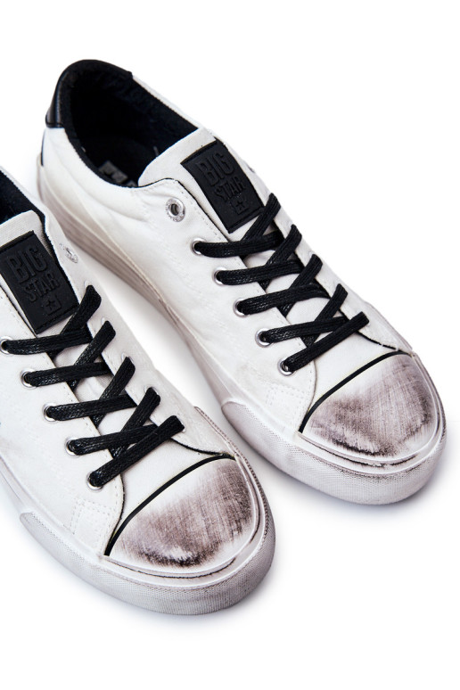 Vyriški sportbačiai BIG STAR JJ174248 balti ir juodi