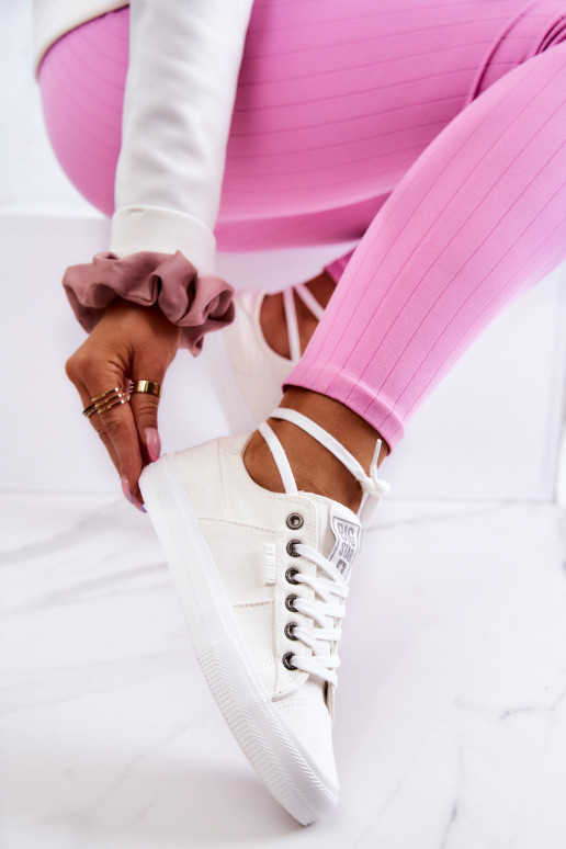 Moteriški sportbačiai BIG STAR JJ274095 balti