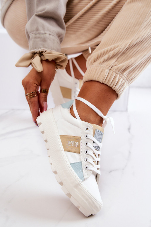 Moteriški sportbačiai BIG STAR JJ274480 balti