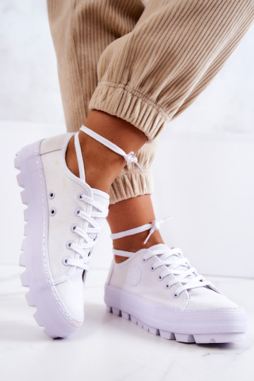 Moteriški sportbačiai BIG STAR JJ274488 Balti 2