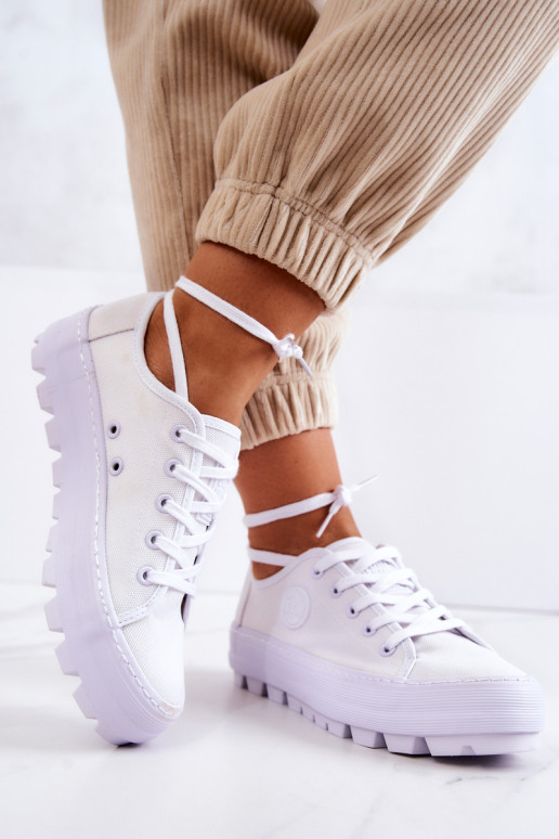 Moteriški sportbačiai BIG STAR JJ274488 Balti