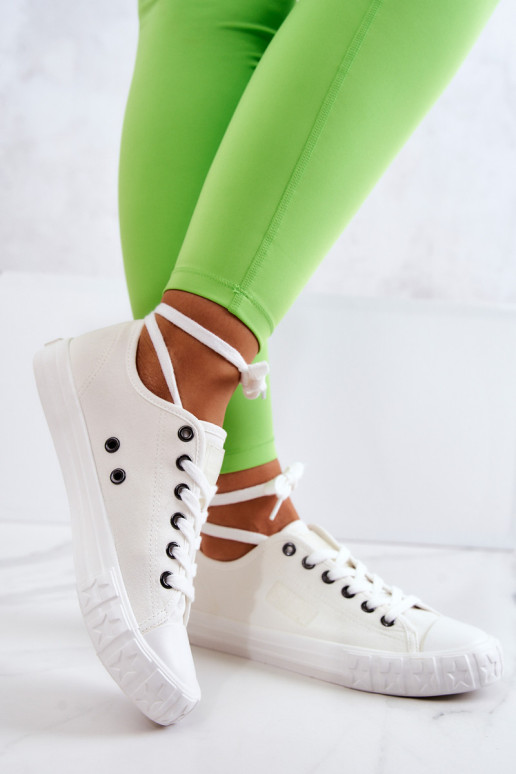 Klasikiniai moteriški sportbačiai BIG STAR JJ274493 balti