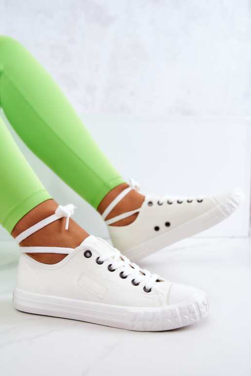 Klasikiniai moteriški sportbačiai BIG STAR JJ274493 balti