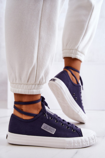 Klasikiniai moteriški sportbačiai BIG STAR JJ274494 tamsiai mėlyni 2