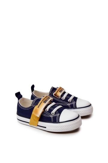 Vaikiški žemi sportbačiai BIG STAR JJ374077 Navy 2