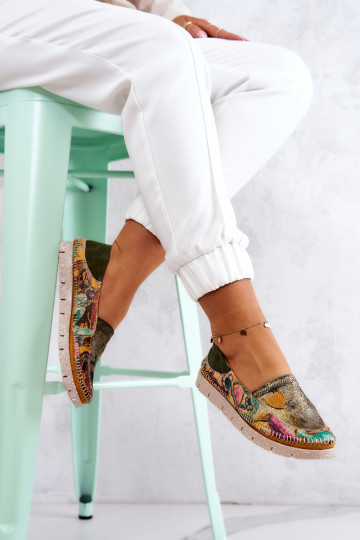 Moteriški odiniai batai Maciejka 05434-09 žalia