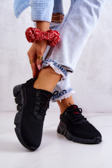 Moteriški sportiniai bateliai Memory Foam Big Star JJ274273 Juodi 2