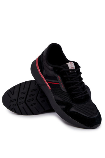 Vyriški sportiniai bateliai Sneakers Cross Jeans JJ1R4016C Juodi 2