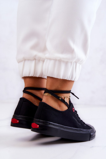 Klasikiniai Sneakers Cross Jeans JJ2R4019C juodi 2