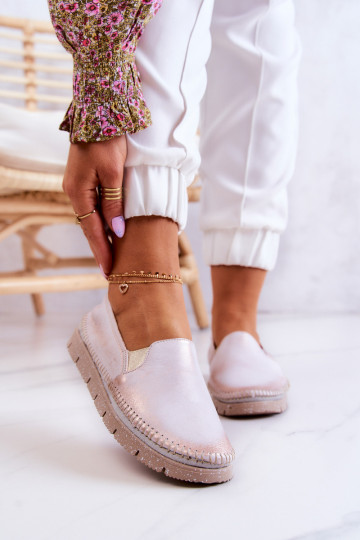 Moteriški odiniai užsegami batai Maciejka 03512-28 Šviesiai rožinė 2