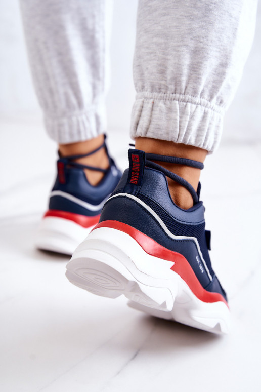 Moteriški sportiniai bateliai Big Star JJ274A117 Tamsiai mėlyni