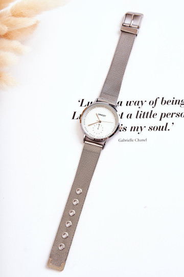 Moteriškas laikrodis Ernest Silver Fermm 2