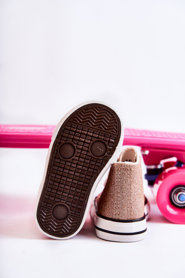 Vaikiški aukšti sportbačiai Rose Gold Catrina 2