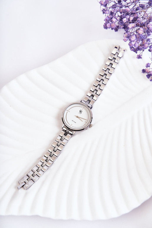 Moteriškas laikrodis GG Luxe sidabrinis