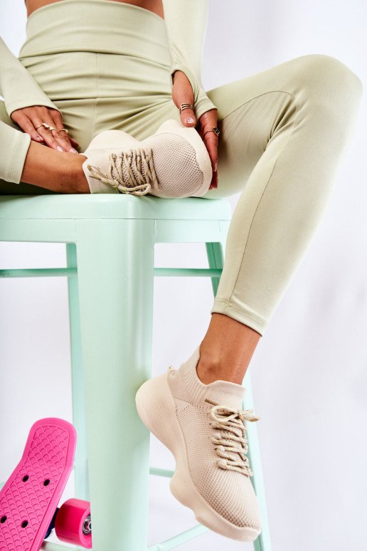 Slip-On moteriški sportiniai batai Šviesiai smėlio spalvos Dalmiro
