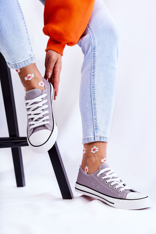 Moteriški klasikiniai sportbačiai pilki būk mano