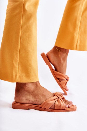 Moteriškos madingos zomšinės šlepetės 2