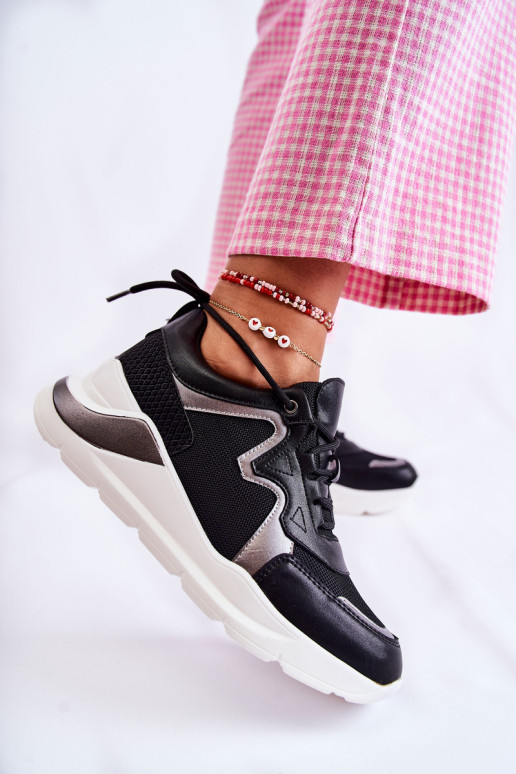 Madingi moteriški sportbačiai Black Allie