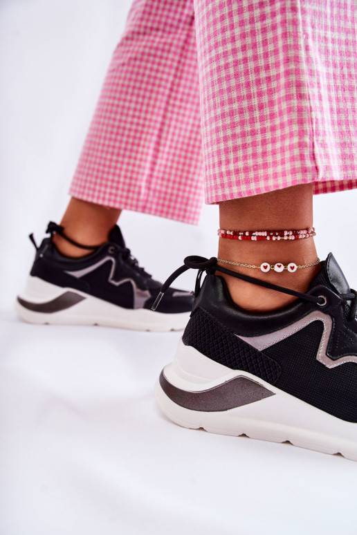 Madingi moteriški sportbačiai Black Allie