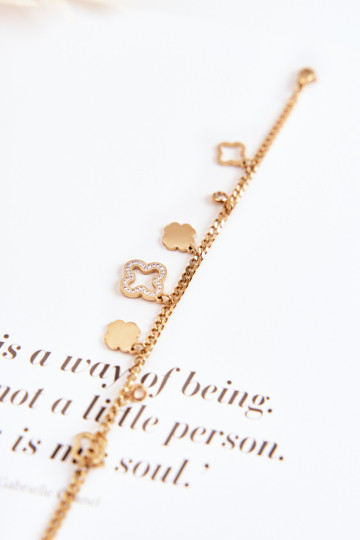 Madinga apyrankė su aukso papuošalais 2