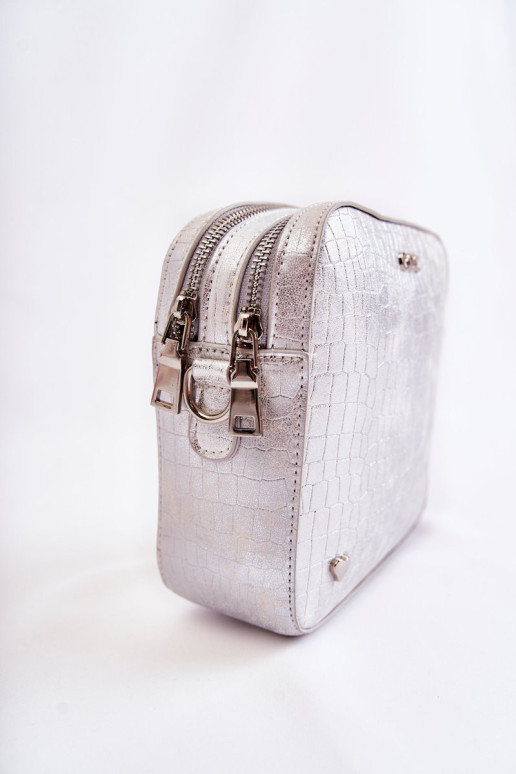 Odinis pasiuntinių krepšys su širdele GOE ZNJ014 Sidabras