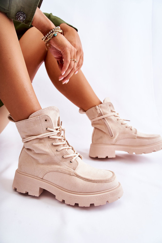 Moteriški zomšiniai batai