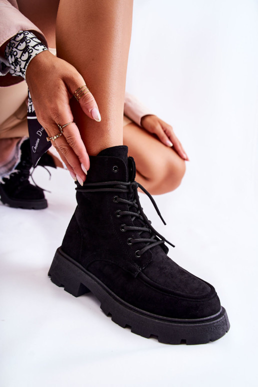 Moteriški zomšiniai batai