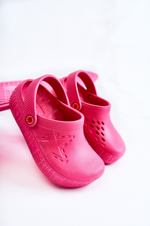 Vaikiškos lengvos šlepetės Kroks Big Star II375006 Fuksija