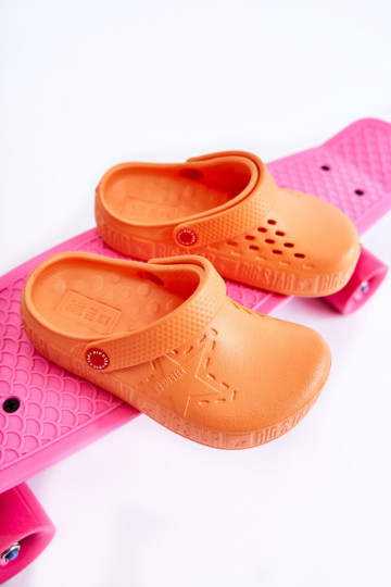 Vaikiškos lengvos šlepetės Kroks Big Star II375008 Oranžinė 2