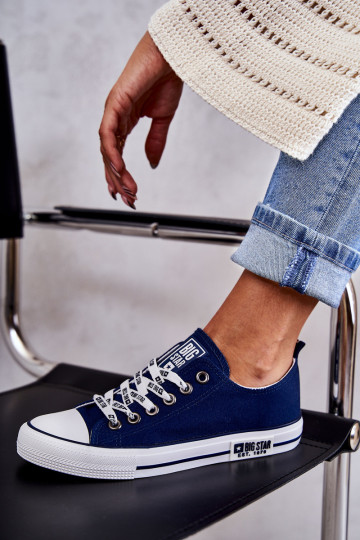 Moteriški sportbačiai Big Star KK274103 Tamsiai mėlyni 2