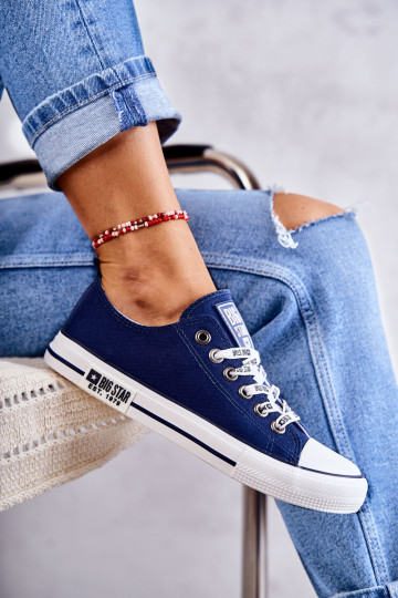 Moteriški sportbačiai Big Star KK274103 Tamsiai mėlyni