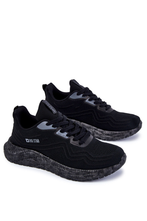 Lengvi vyriški sportiniai bateliai Big Star KK174018 juodi