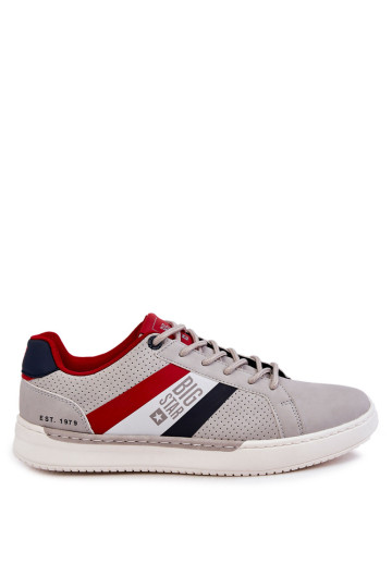 Klasikiniai vyriški sportiniai bateliai Memory Foam Big Star KK174056 pilka 2