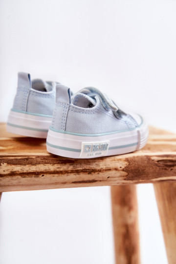 Vaikiški sportbačiai su lipnia juosta BIG STAR KK374084 Mėlyna