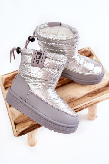 Vaikiški sniego batai Big Star KK374218 Pilka-Sidabrinė