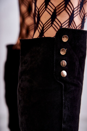 Šilti zomšiniai plokščiakulniai batai 2